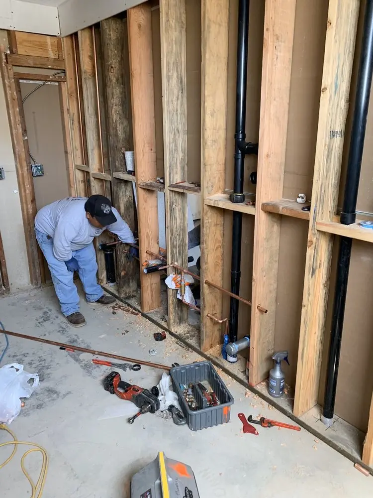 Commercial rough-in plumbing for Trenchless Sewer Repair in East Venice